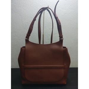 THE ROW SIDEBY SHOULDER BAG BROWN (NWT)